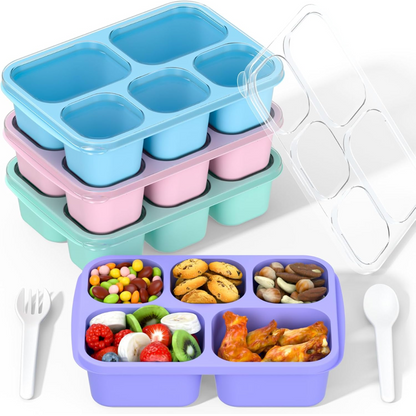 BentoBox - Ensemble de Conteneurs de Repas Élégants 4 pièces