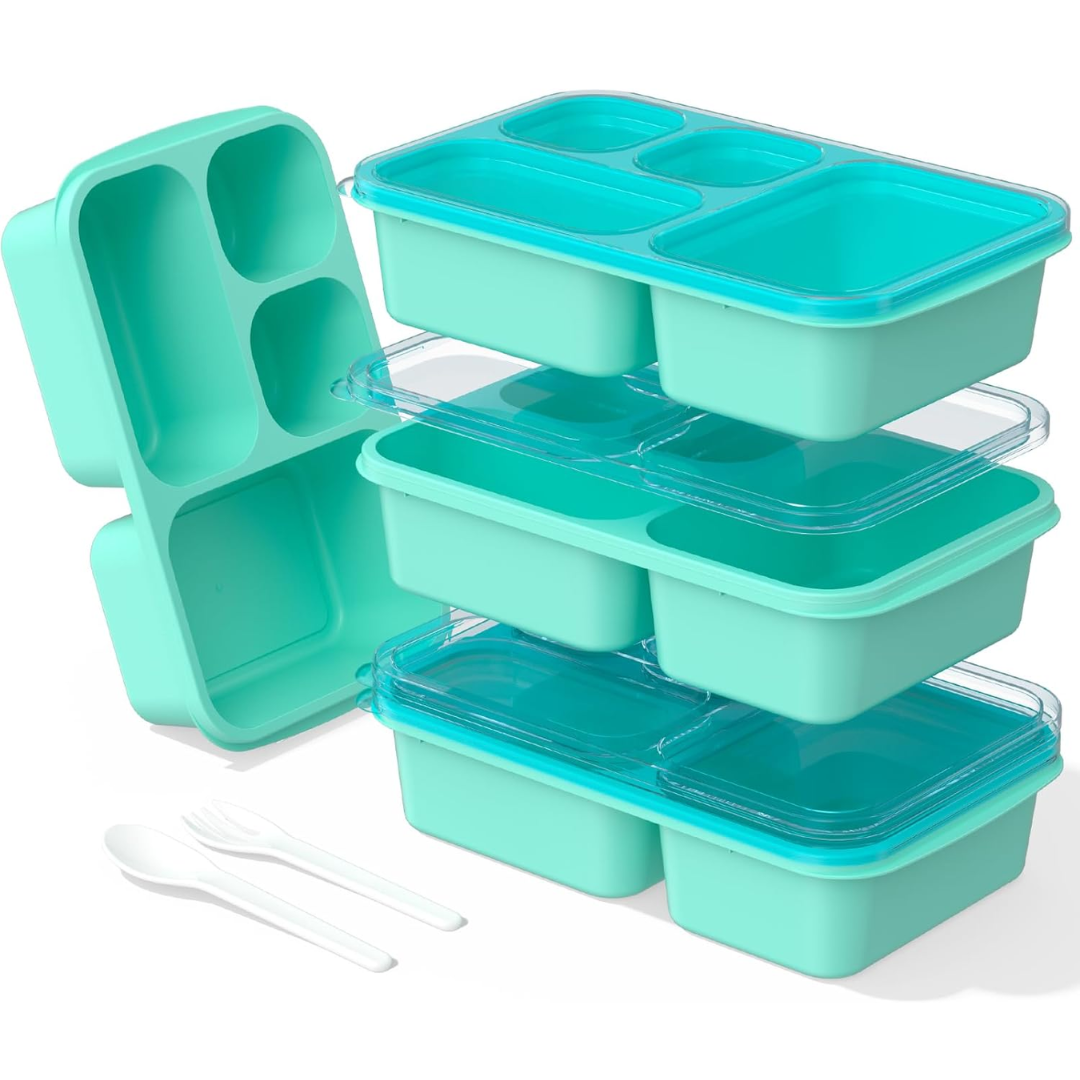 BentoBox - Ensemble de Conteneurs de Repas Élégants 4 pièces