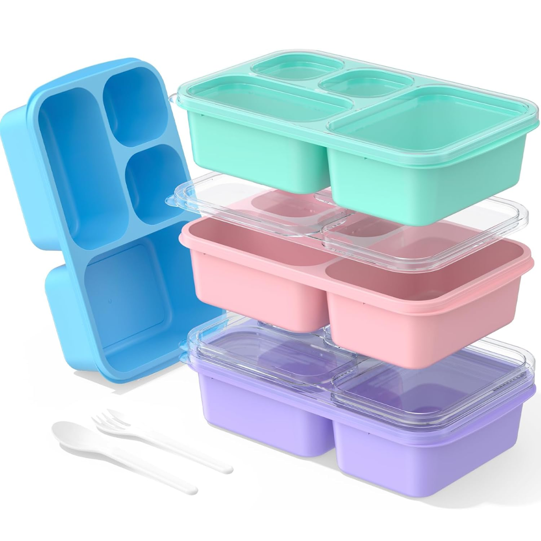 BentoBox - Ensemble de Conteneurs de Repas Élégants 4 pièces