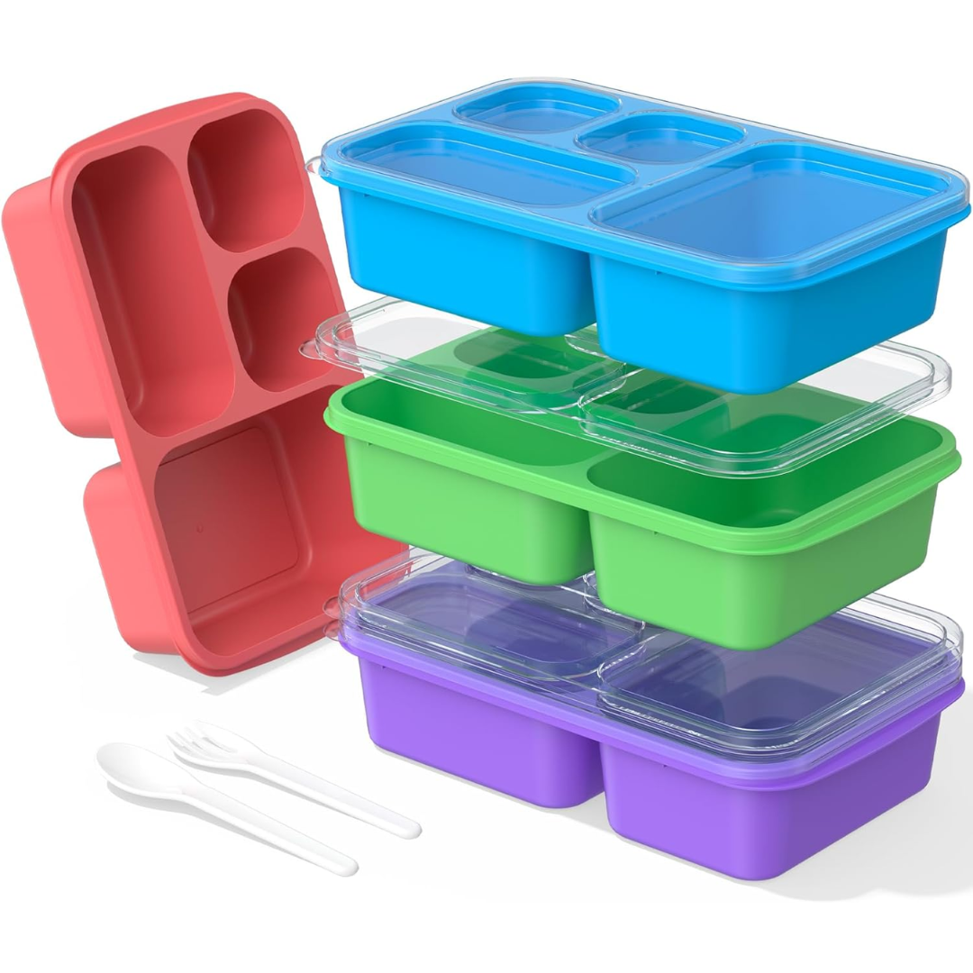BentoBox - Ensemble de Conteneurs de Repas Élégants 4 pièces