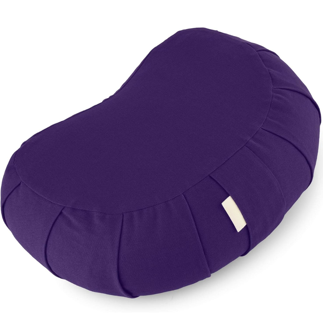 EcoCalm – Coussin de méditation incurvé en coton bio