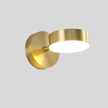 Lumières Murales Cuivrées LuxLight - Appliques LED Style Scandinave Moderne