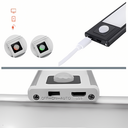 Floroux | Bandes LED rechargeables avec capteur