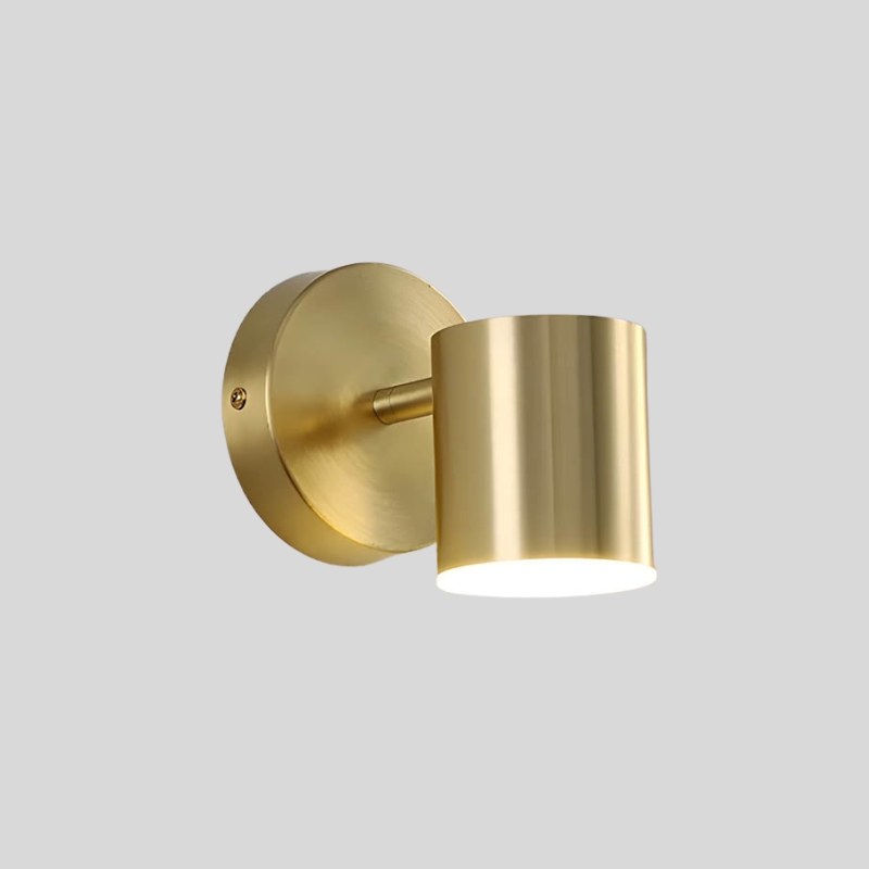 Lumières Murales Cuivrées LuxLight - Appliques LED Style Scandinave Moderne