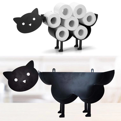 FunShape - Porte-rouleau de toilette ludique avec design d'animaux