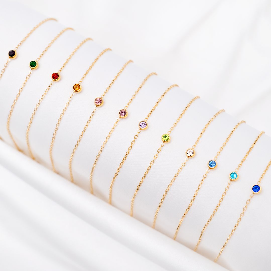 Bracelet BirthGem – Bijou Personnel et Élégant