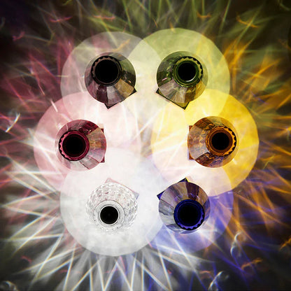 Floroux - Lampe de table en cristal acrylique