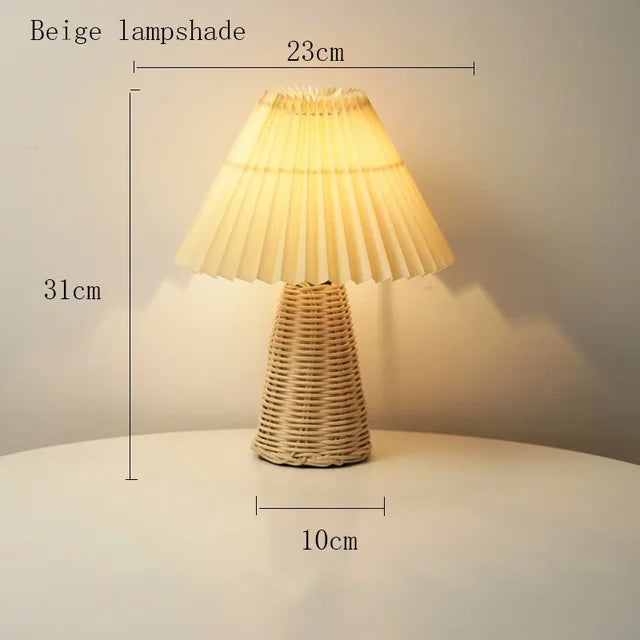 Floroux - Lampe de table vintage pliante