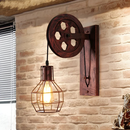 Applique Murale LED Vintage Luxe – Éclairage de Style Industriel de ShineGlow