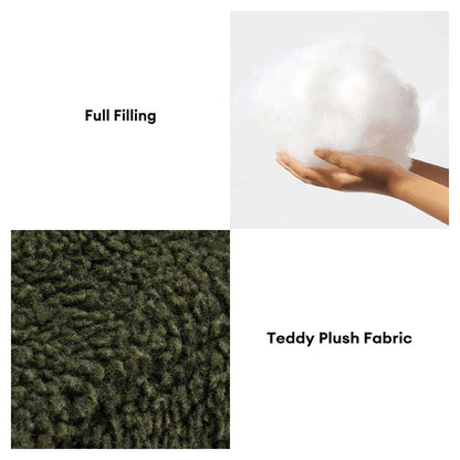 Canapé-lit vintage à carreaux lavable et confortable pour chien et chat