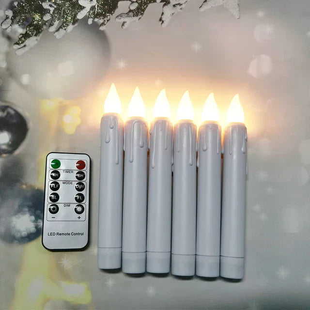 Floroux - Bougie LED sans scintillement