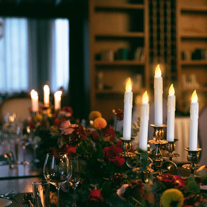 Floroux - Bougie LED sans scintillement