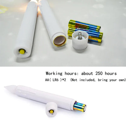 Floroux - Bougie LED sans scintillement