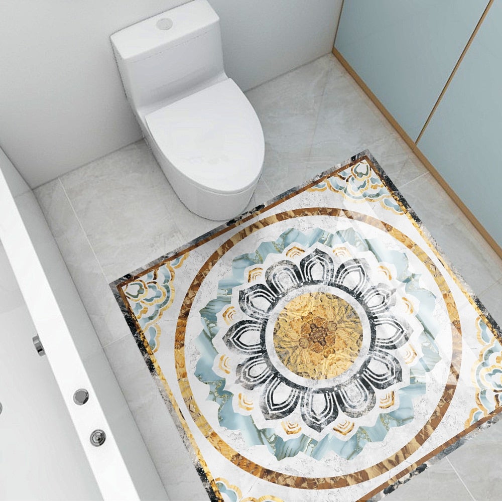 DesignFloor Autocollants - Autocollant de sol vintage pour votre intérieur