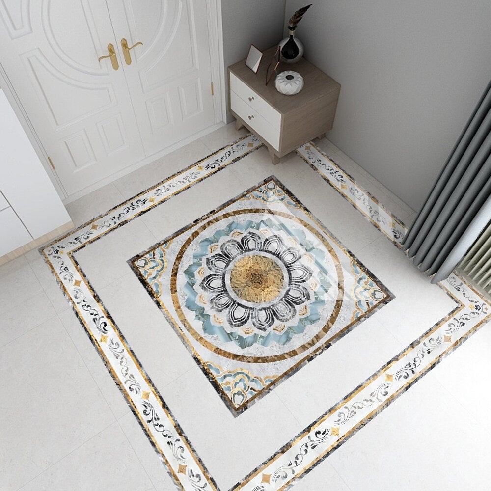 DesignFloor Autocollants - Autocollant de sol vintage pour votre intérieur