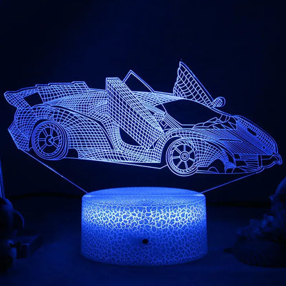 TruckLume - lampe de nuit pour enfants en forme de camion