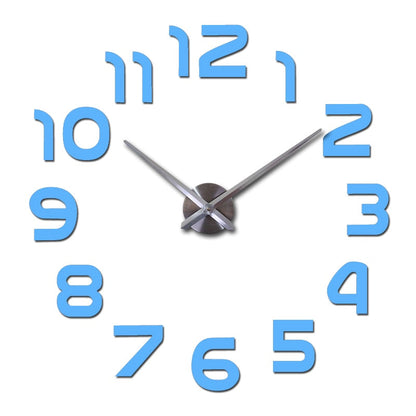 Horloge murale 3D en acrylique Floroux