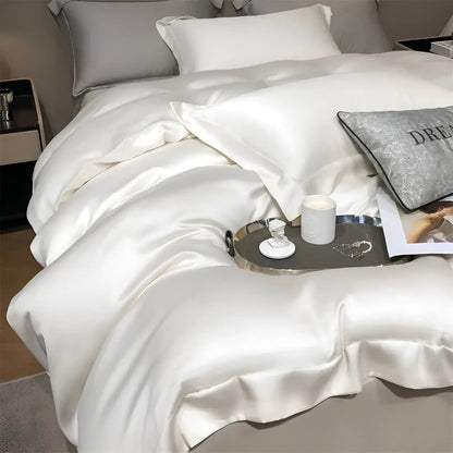 BambooLuxe - Parure de lit en bambou doux et thermorégulateur