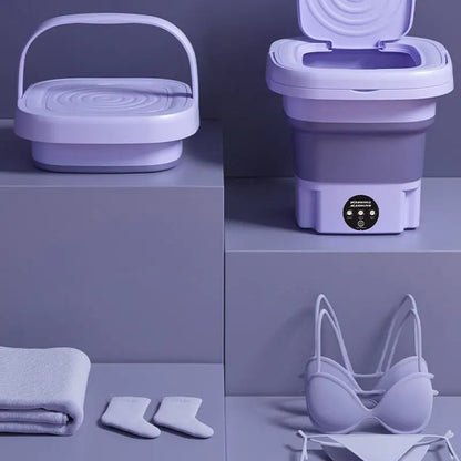 CleanEase - Machine à laver portable pliable