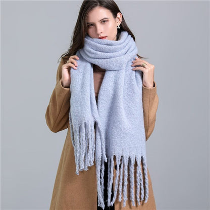 CosyPlaid Écharpe – Chaleureux, Style d'Hiver Tendance