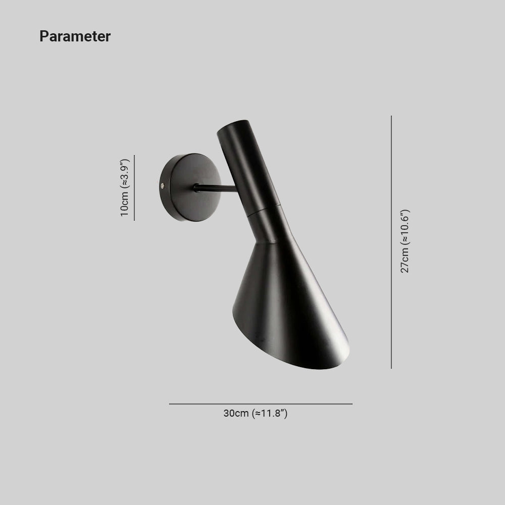 Brady Moderne LED Applique Intérieure Rotatif Salle à Manger/Salle de Séjour Noir