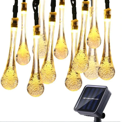 Floroux - Solar Tautropfen guirlande lumineuse