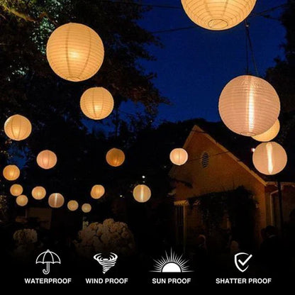 Floroux Lanterne Outdoor | Éclairage de jardin à énergie solaire | Étanche | Lumière d'ambiance LED pour extérieur