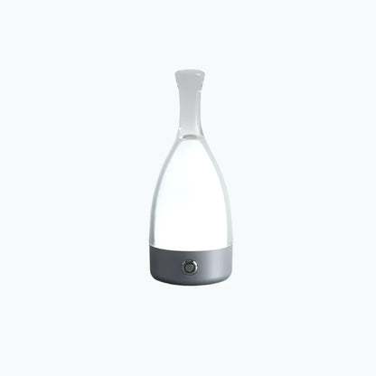 Floroux Decorative Rechargeable Night Lamp | Wine Bottle Design | Ambient LED Lighting | Wireless