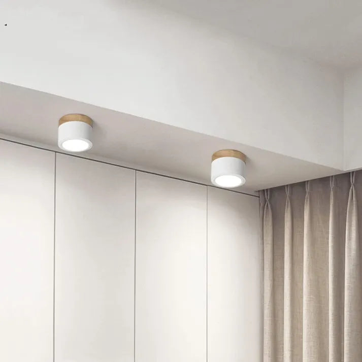 Floroux Cylindre LED Plafonniers pour Couloirs