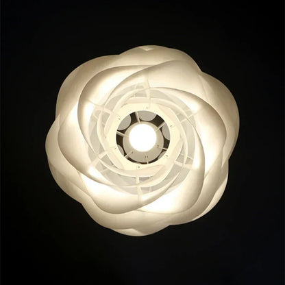 LumiFlor - Éclairage de Plafond en Verre Fleur