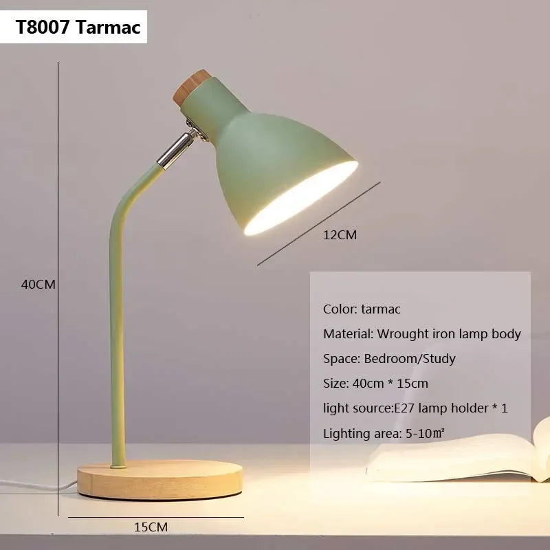 Floroux - Lampe de table créative en bois