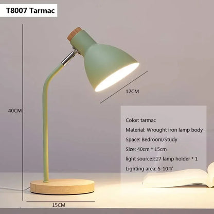 Floroux - Lampe de table créative en bois