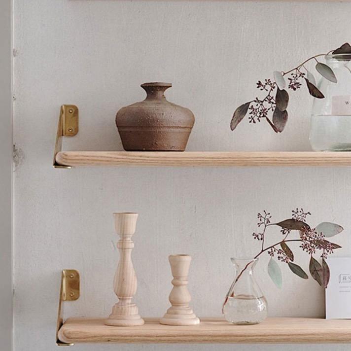 Floroux Classique Wooden Candle Holder | Timeless Design | Elegant Table Decoration