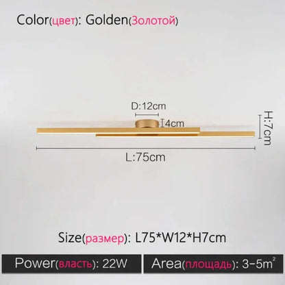 Floroux - Lustre de salon minimaliste