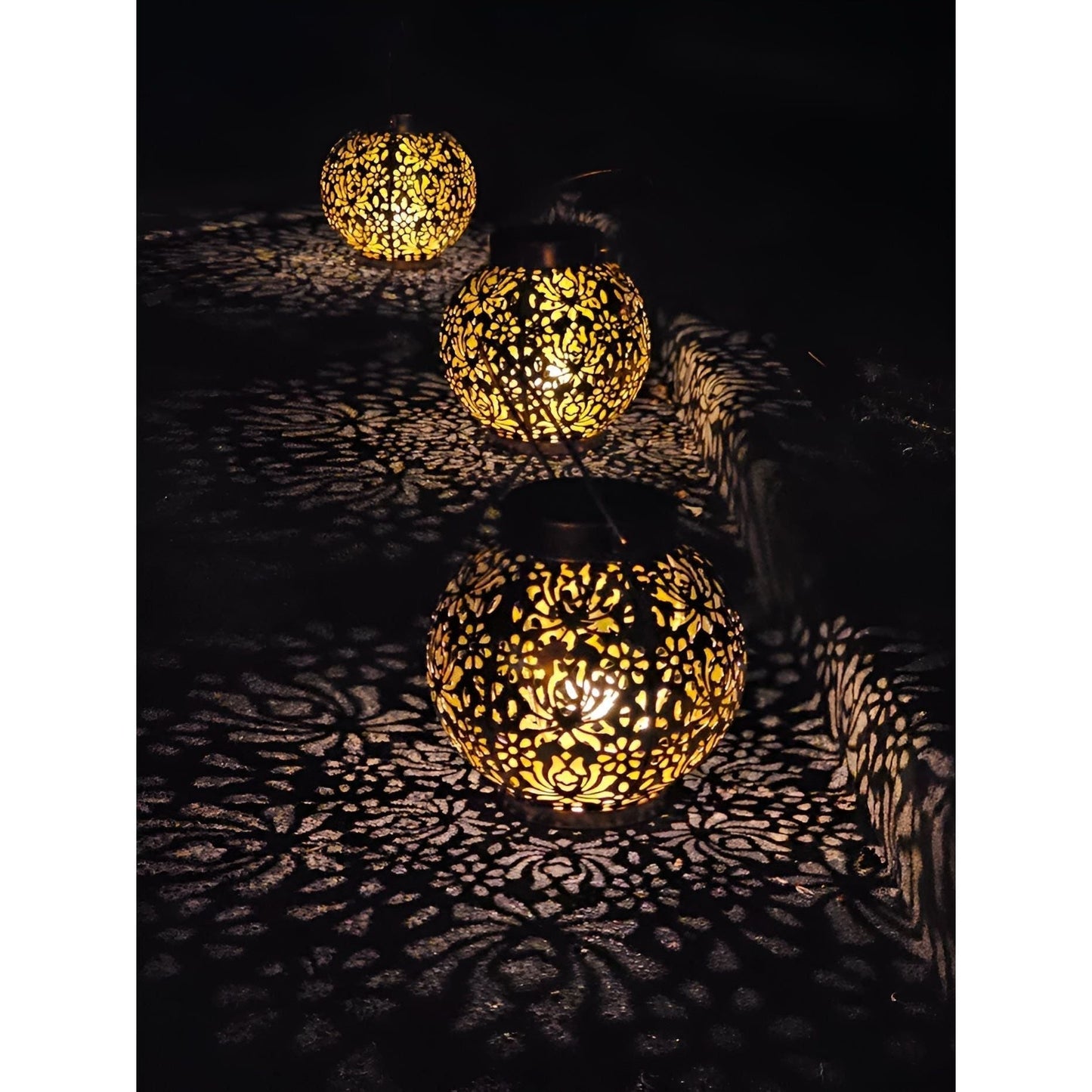 HaloGlow Éclairage de Jardin Solaire LED