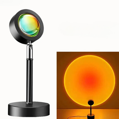 Floroux | Lampe de projection LED de coucher de soleil