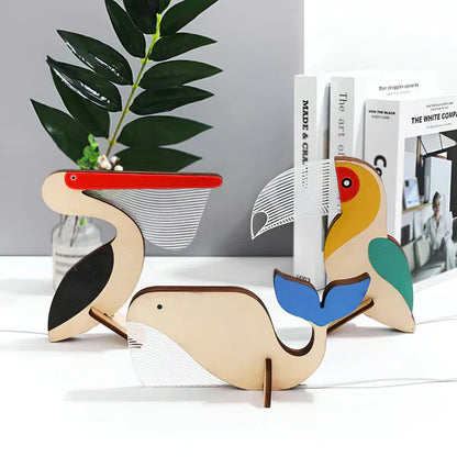 Floroux | Lampe animalière adorable pour la table