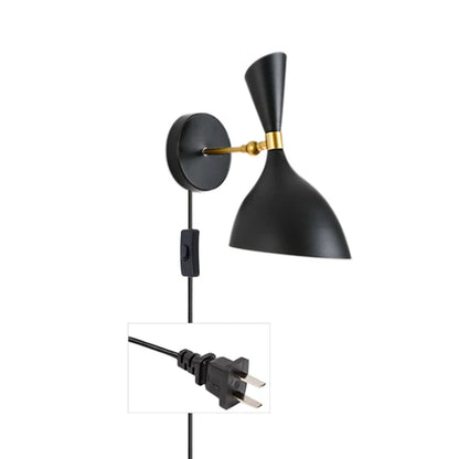 Floroux - Noir Blanc Lampes murales nordiques