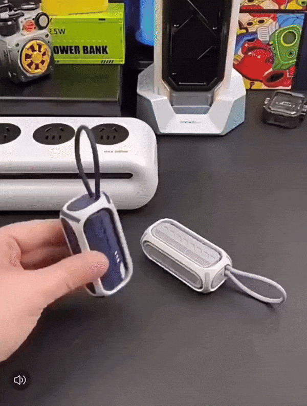 CompactCharge – Powerbank Portable Élégante pour Voyager