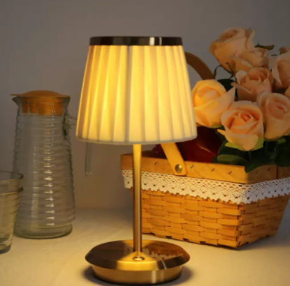 Floroux - Lampe de table LED sans fil rechargeable pour élégance et fonctionnalité