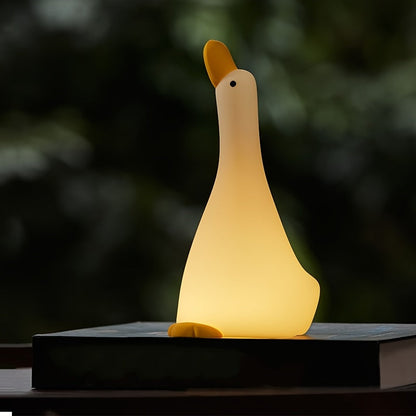 DreamDuck Lampe - Lampe de nuit en silicone avec capteur tactile rechargeable