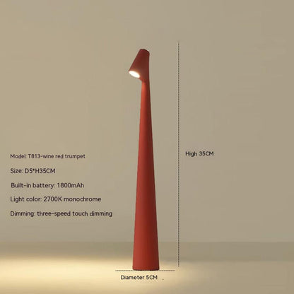 LumiMaître - Lampe de Table LED Rechargeable | Design Moderne et Fonctionnel | Éclairage Ambiant Durable