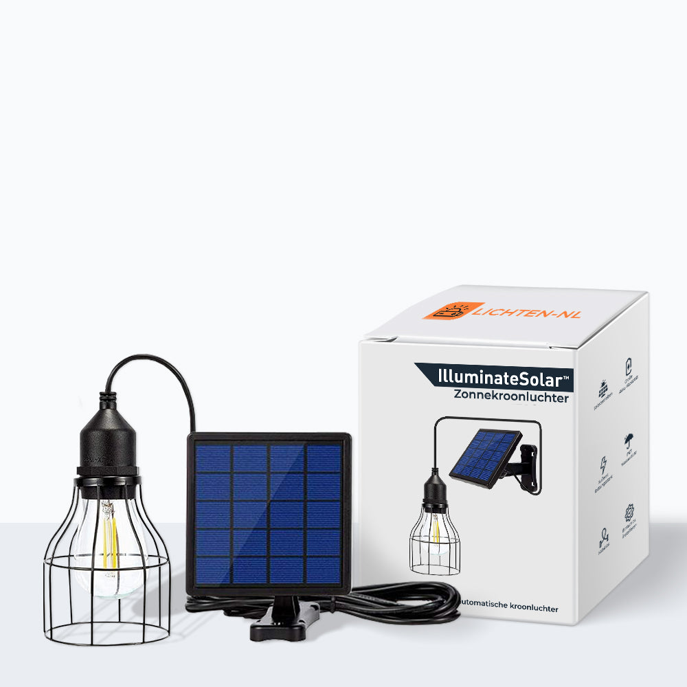 LuxeLicht Lampe Solaire - Durable et Économique en Énergie Éclairage Extérieur