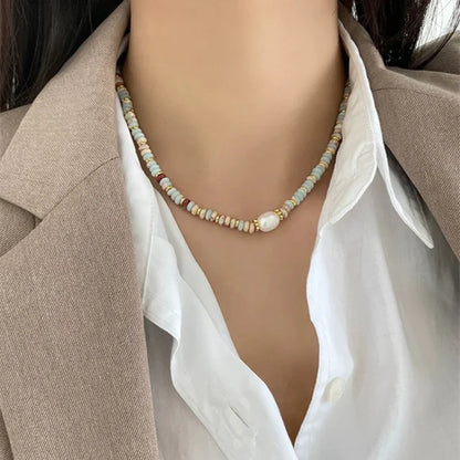 Elena's Ensemble de Bijoux en Pierre Naturelle Vibrante