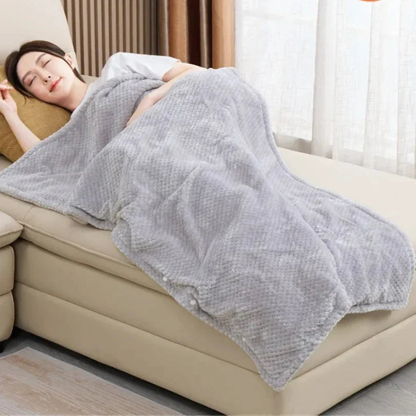 Floroux - Couverture chauffante électrique imperméable confortable