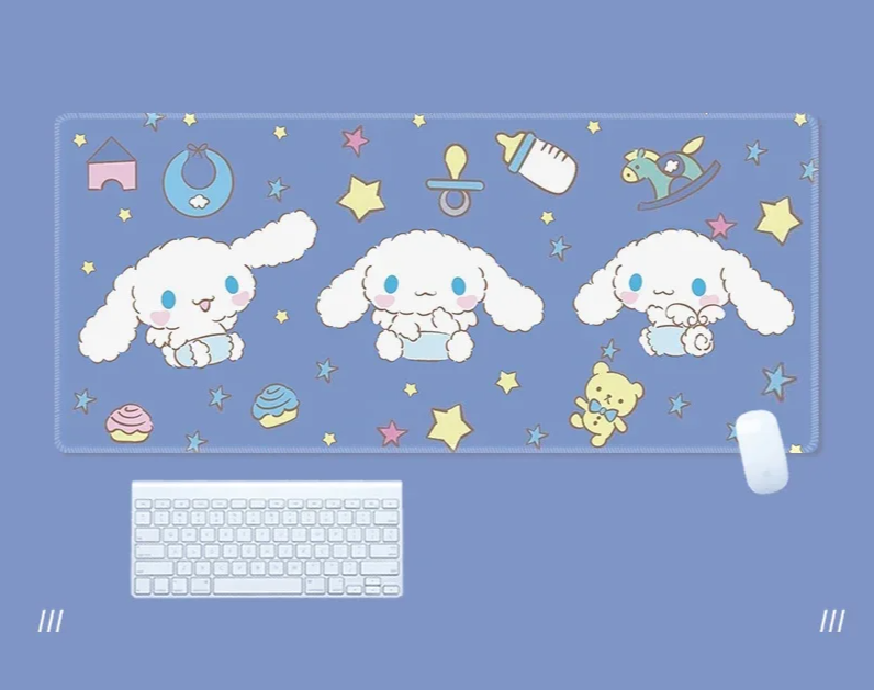 Cinnamoroll Kuromi Tapis de bureau