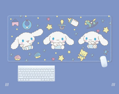 Cinnamoroll Kuromi Tapis de bureau