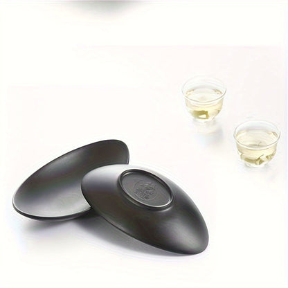 BlackTray - Boîte de rangement ovale élégante pour bijoux