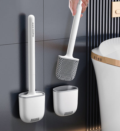 SiliClean – Brosse de toilette murale antibactérienne en silicone