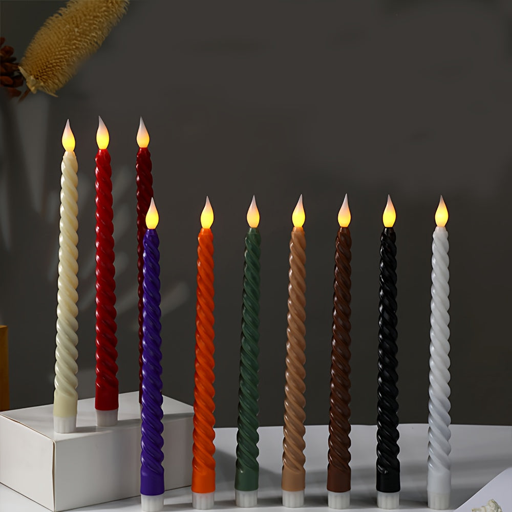 Bougies sans flamme Floroux - Bougies LED sans fil avec effet flamme réaliste